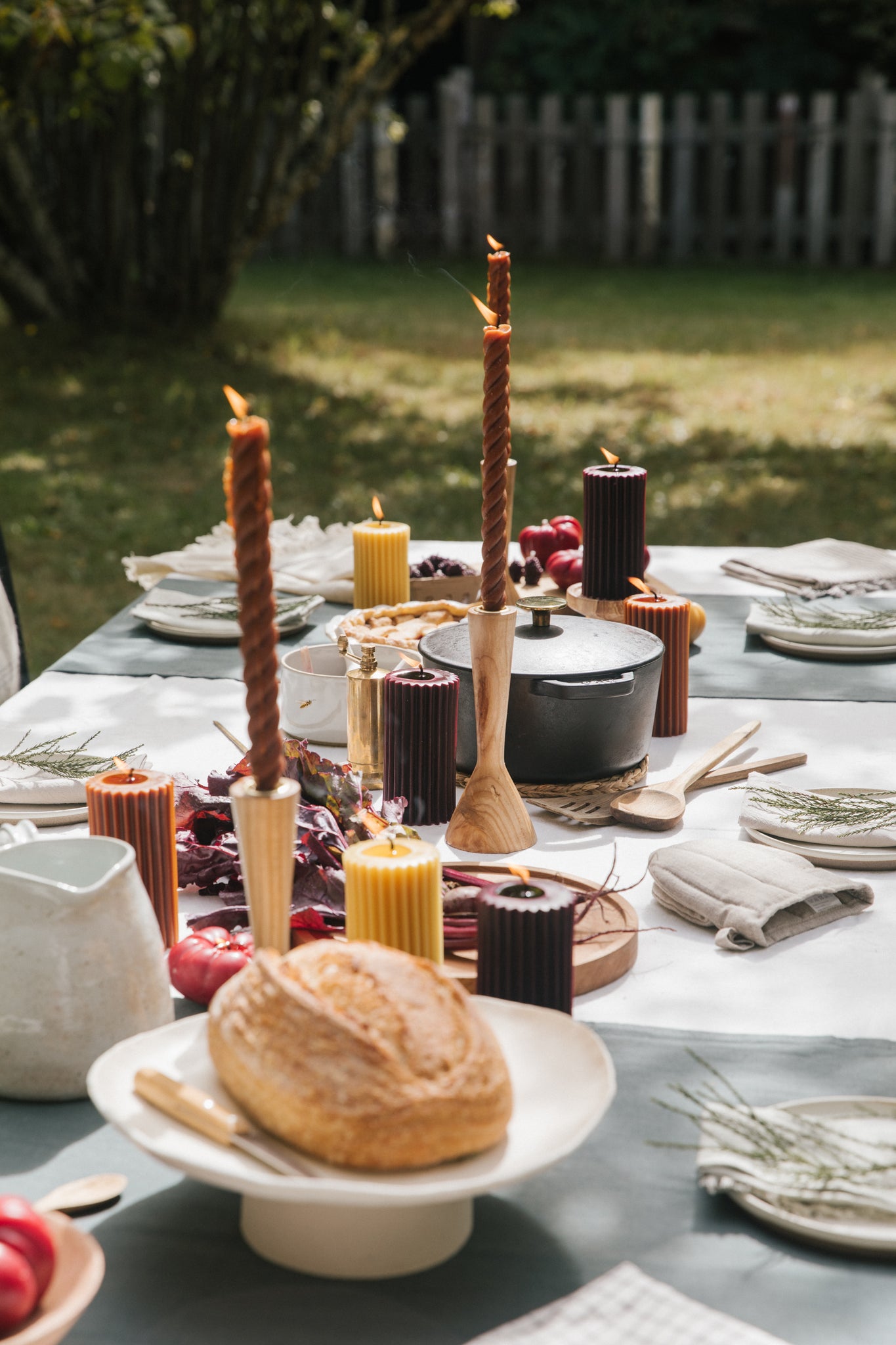 Treacle - Beeswax Taper Candles