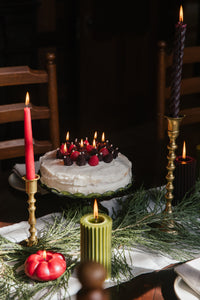 Strawberry Birthday Candles